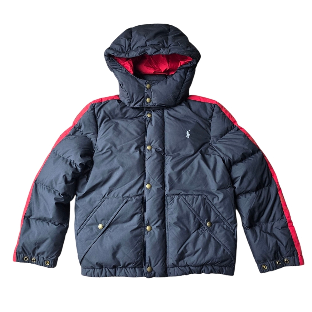 NEW Polo Ralph Lauren Hooded Duck Down Insulated Puffer Coat